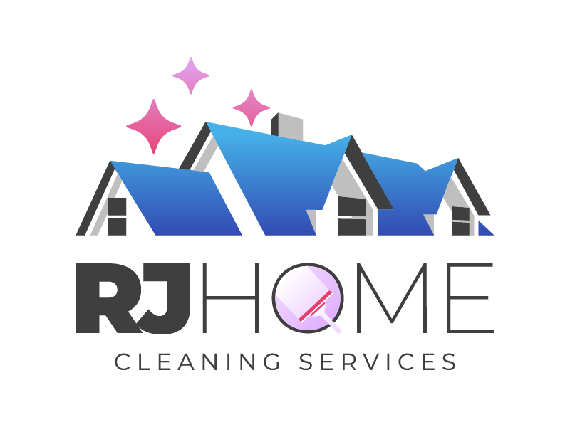 RJ Home Cleaning logo, residential and commercial cleaning services company